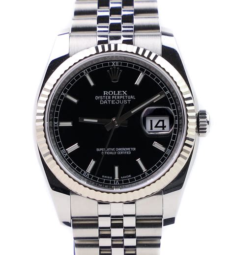 rolex 116234 black milano|rolex datejust 36 price.